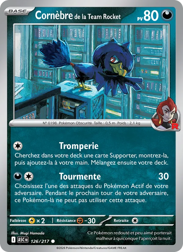 Team Rocket's Murkrow (ASC 126)