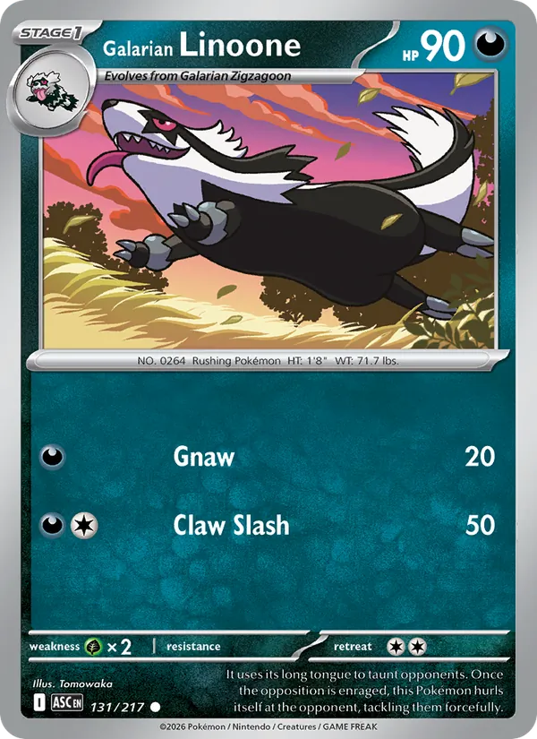Galarian Linoone (ASC 131)