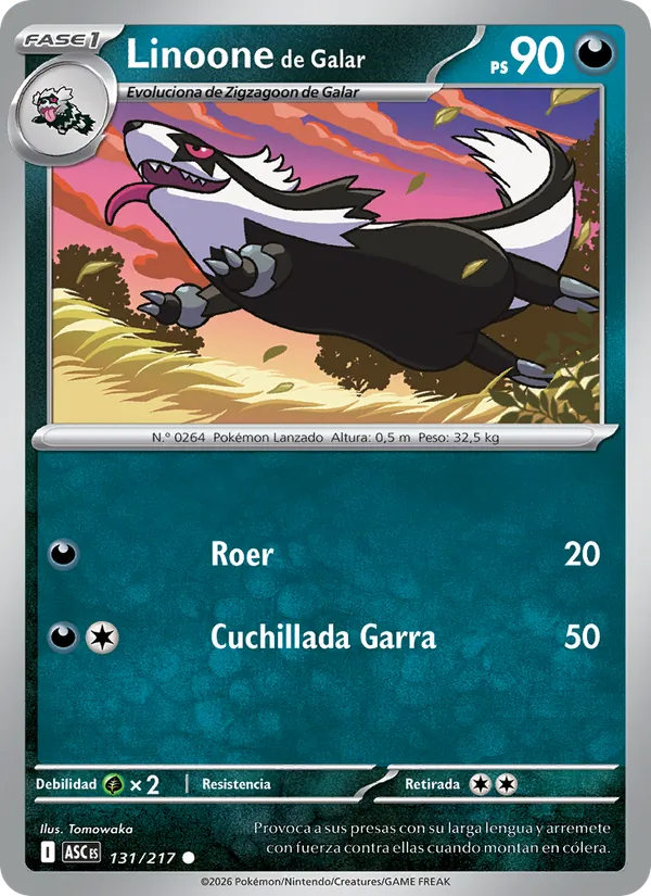 Linoone de Galar (ASC 131)