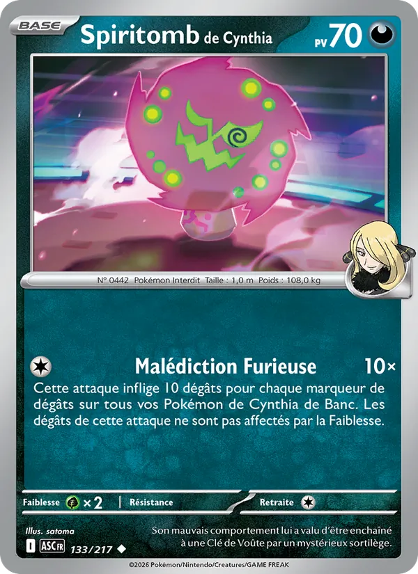 Cynthia's Spiritomb (ASC 133)
