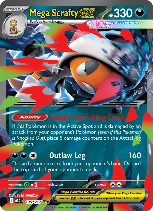 Mega Scrafty ex (ASC 135)
