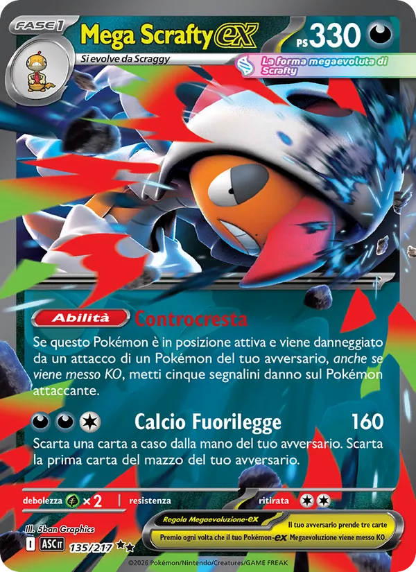Mega Scrafty ex (ASC 135)