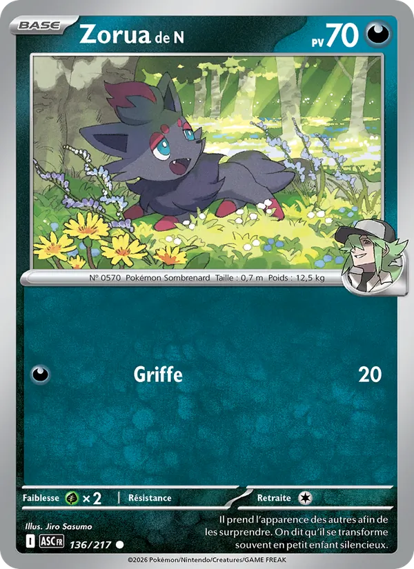 N's Zorua (ASC 136)