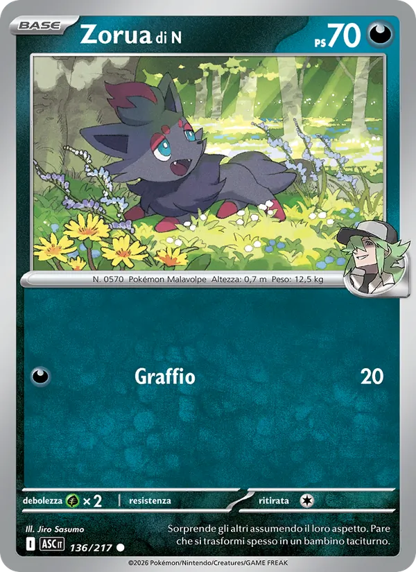 N's Zorua (ASC 136)
