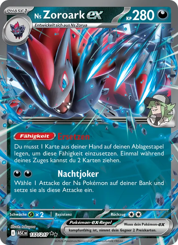 Ns Zoroark ex (ASC 137)