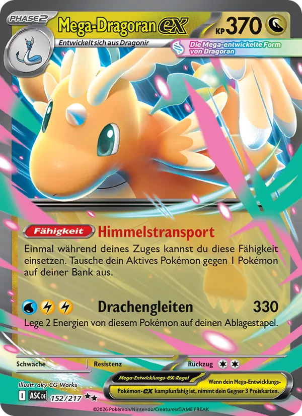 Mega Dragoran ex (ASC 152)