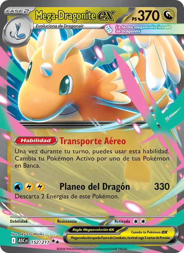 Mega Dragonite ex (ASC 152)