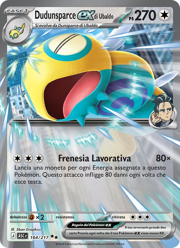 Larry's Dudunsparce ex (ASC 164)