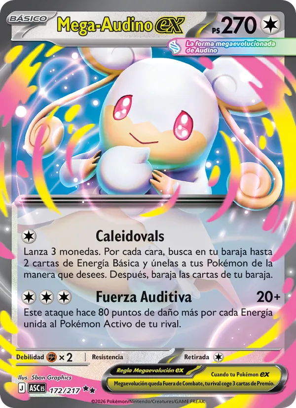 Mega Audino ex (ASC 172)