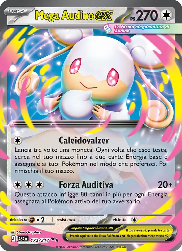 Mega Audino ex (ASC 172)