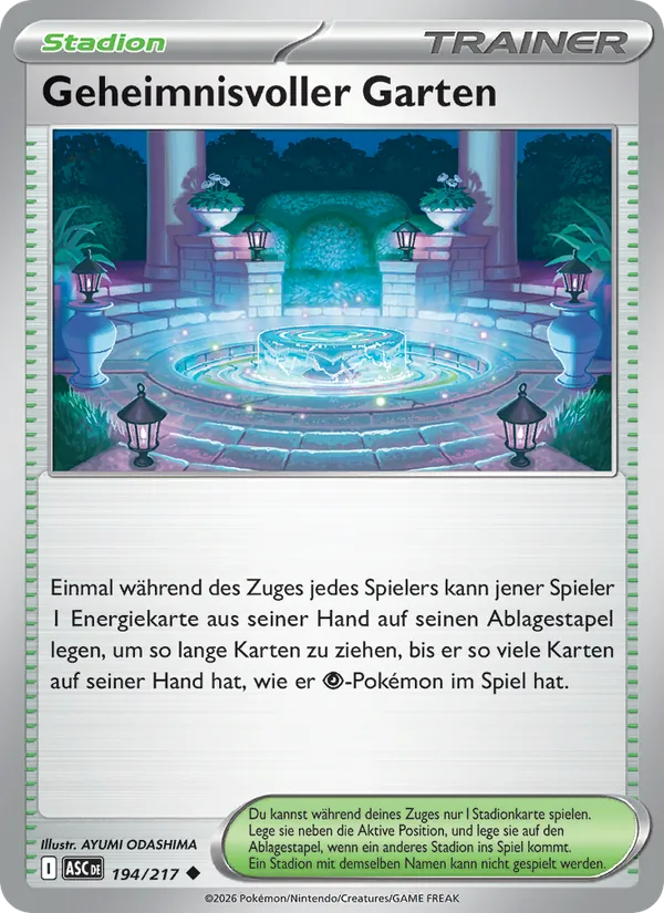 Geheimnisvoller Garten (ASC 194)