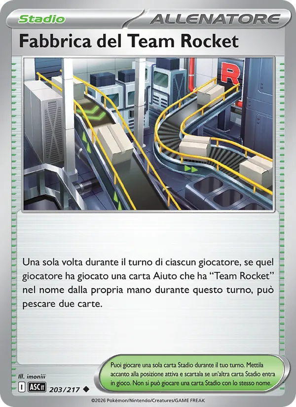 Team Rocket's Factory (ASC 203)