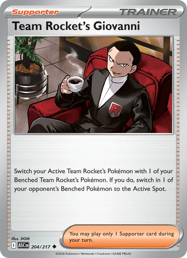Team Rocket's Giovanni (ASC 204)