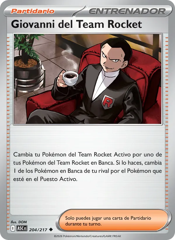 Team Rocket's Giovanni (ASC 204)