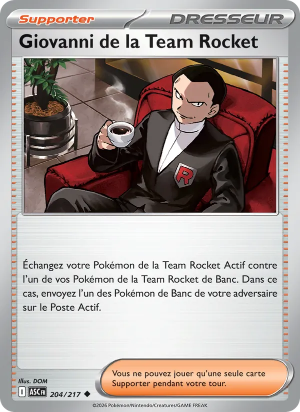 Team Rocket's Giovanni (ASC 204)