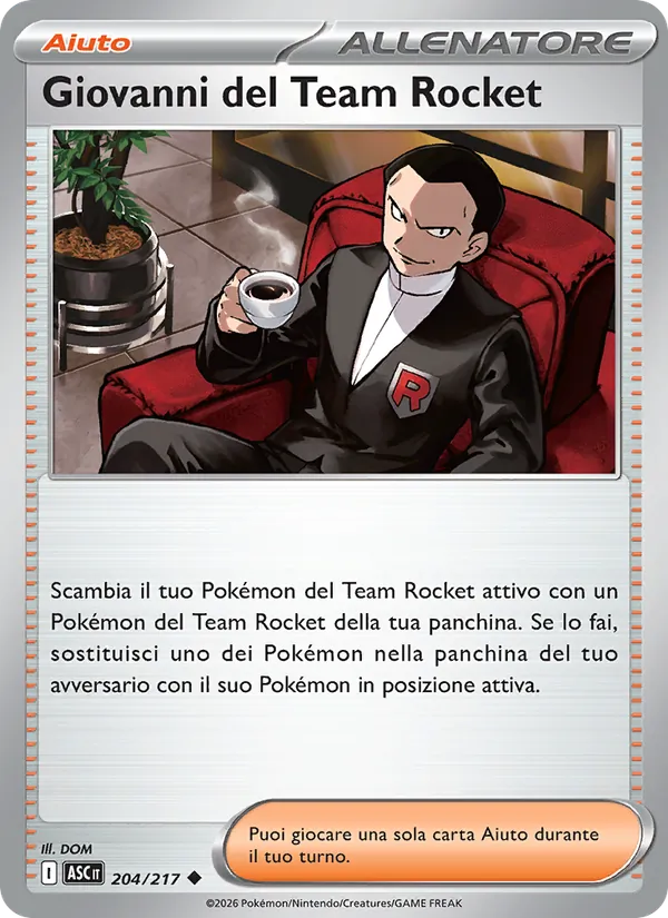 Team Rocket's Giovanni (ASC 204)