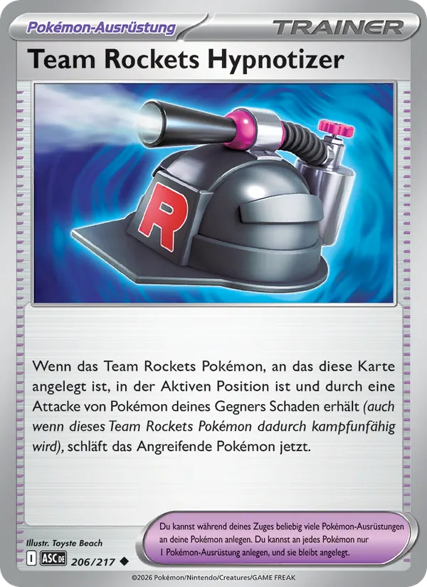 Team Rockets Hypnotizer (ASC 206)