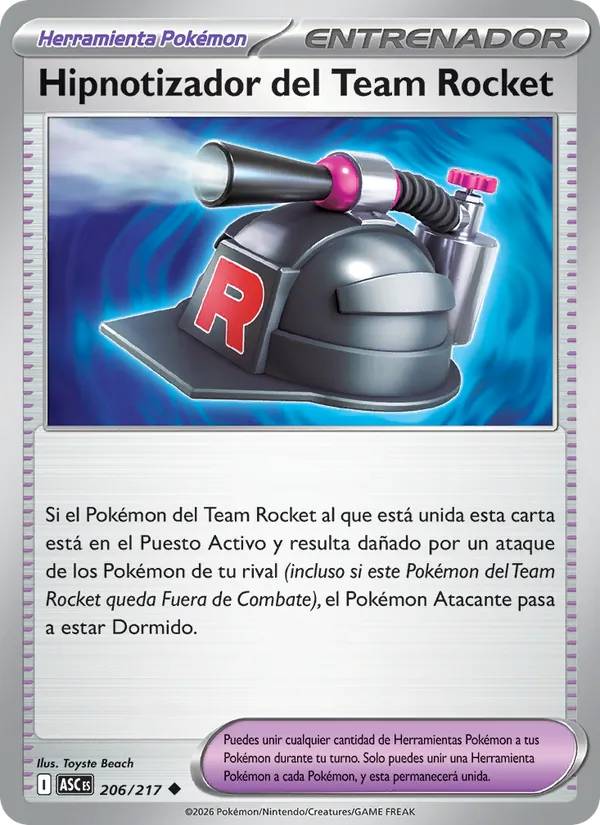 Team Rocket's Hypnotizer (ASC 206)