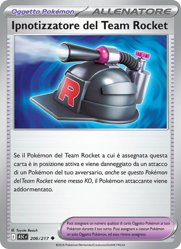 Team Rocket's Hypnotizer (ASC 206)