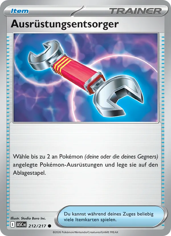 Ausrüstungsentsorger (ASC 212)