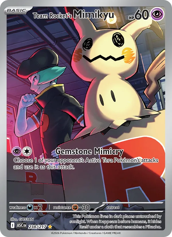 Team Rocket's Mimikyu (ASC 238)