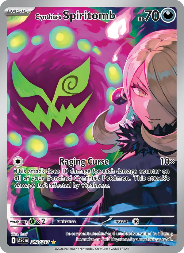 Cynthia's Spiritomb (ASC 244)