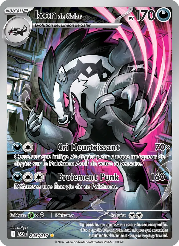 Galarian Obstagoon (ASC 245)