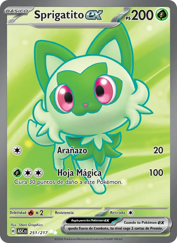 Sprigatito ex (ASC 251)