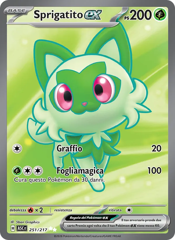 Sprigatito ex (ASC 251)