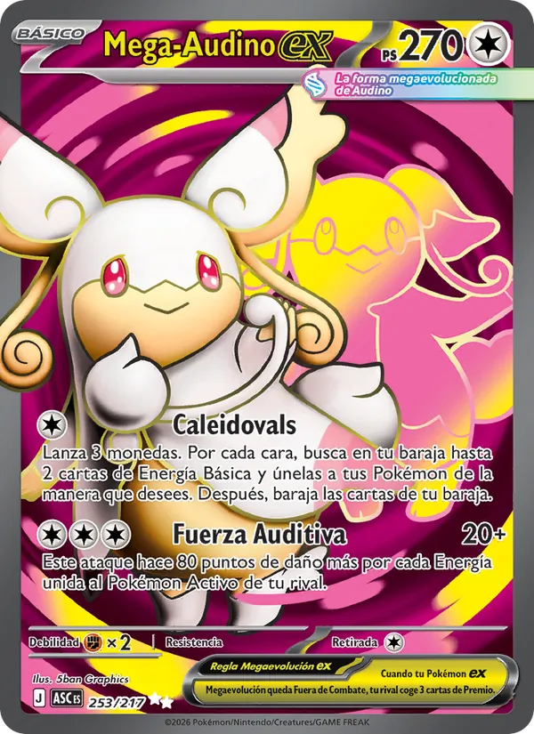 Mega Audino ex (ASC 253)