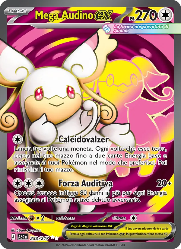 Mega Audino ex (ASC 253)