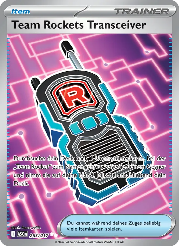Team Rockets Transceiver (ASC 263)