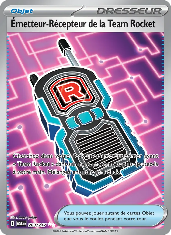 Émetteur-Récepteur de la Team Rocket (ASC 263)