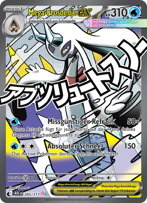 Mega Frosdedje ex (ASC 265)