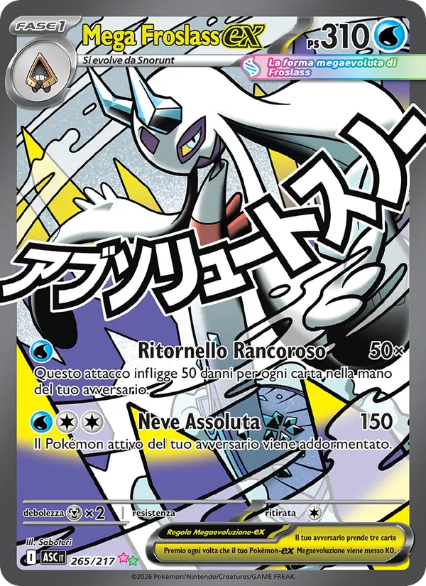 Mega Froslass ex (ASC 265)