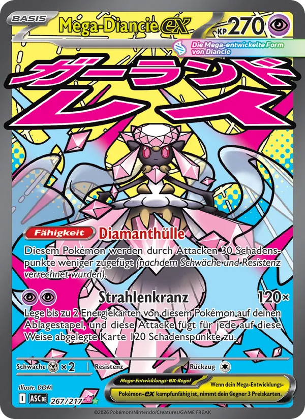 Mega Diancie ex (ASC 267)