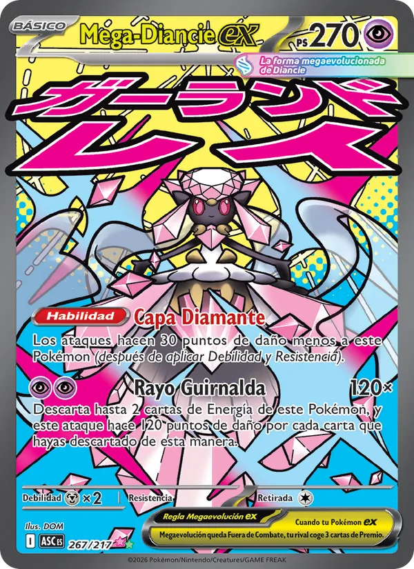 Mega Diancie ex (ASC 267)