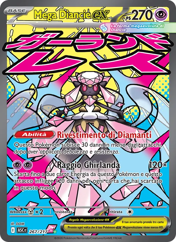 Mega Diancie ex (ASC 267)