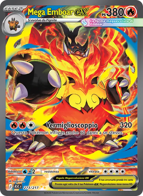 Mega Emboar ex (ASC 273)