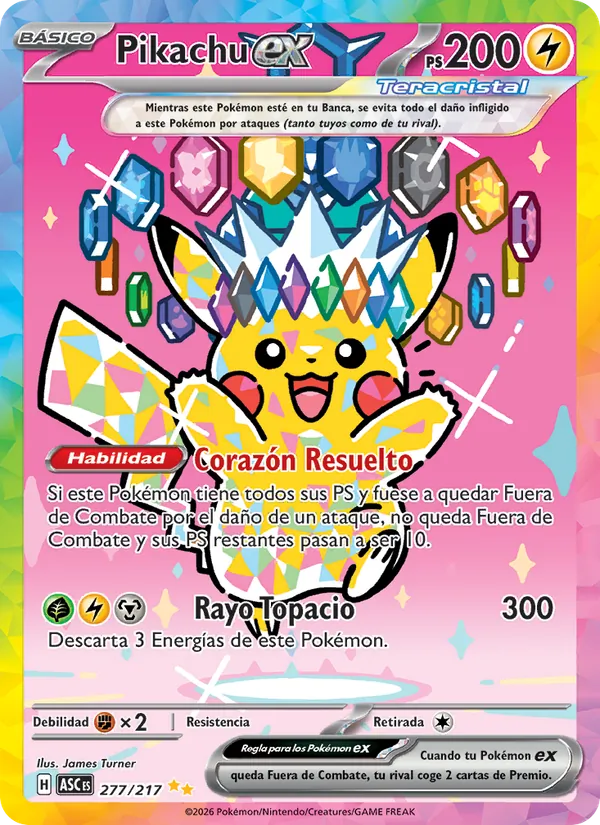 Pikachu ex (ASC 277)