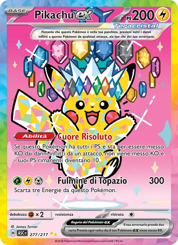 Pikachu ex (ASC 277)
