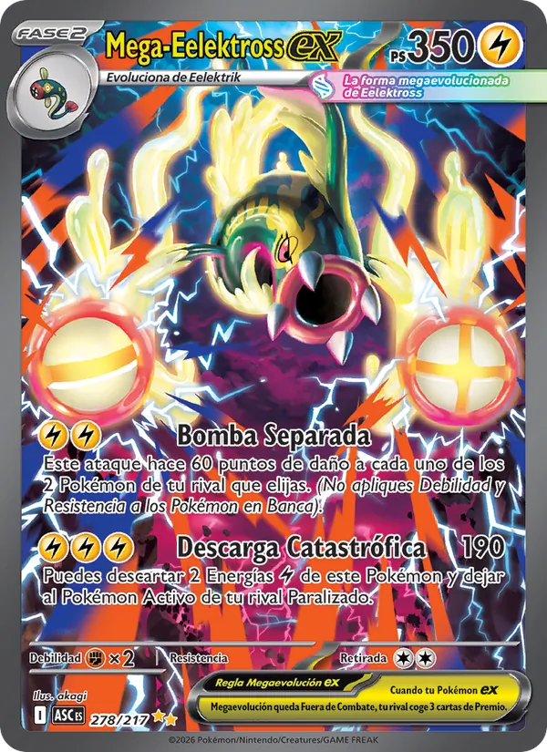 Mega Eelektross ex (ASC 278)