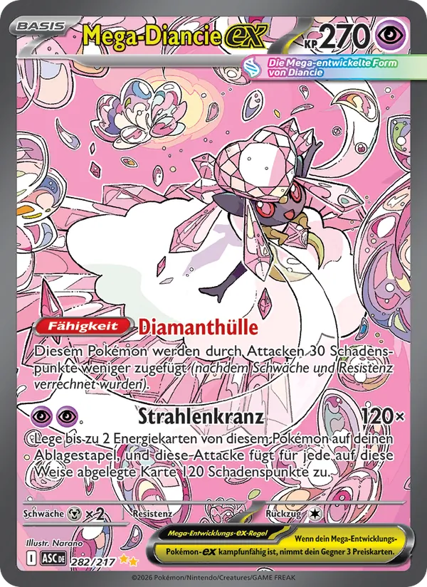 Mega Diancie ex (ASC 282)