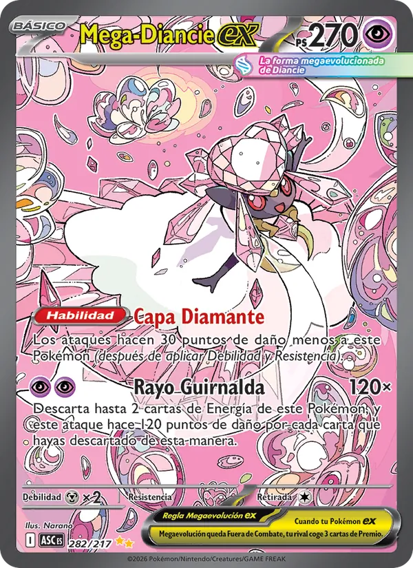 Mega Diancie ex (ASC 282)