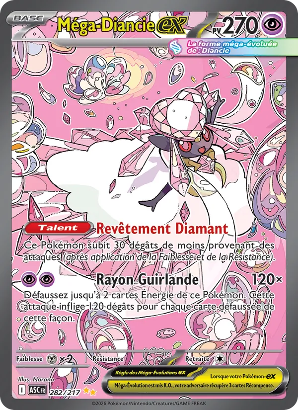 Mega Diancie ex (ASC 282)