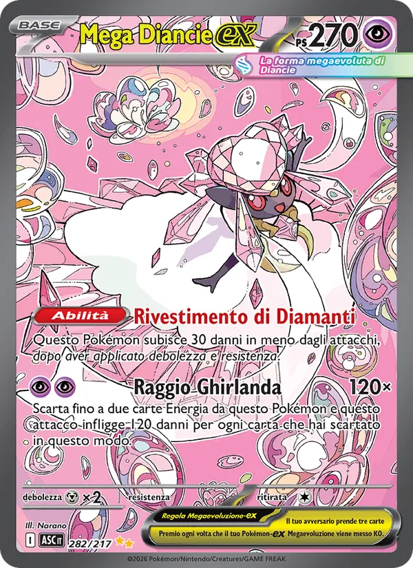 Mega Diancie ex (ASC 282)