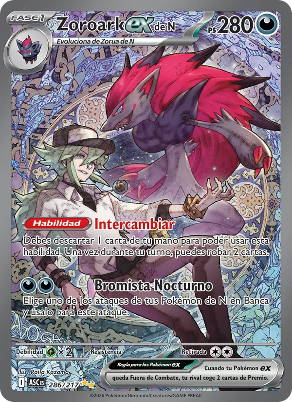 Zoroark ex de N (ASC 286)