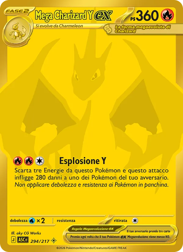 Mega Charizard Y ex (ASC 294)