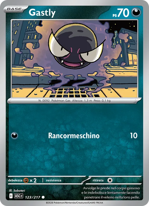 Gastly (xASC 123)