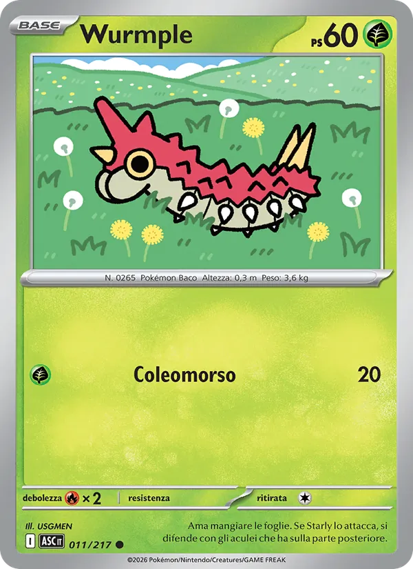 Wurmple (xASC 011)